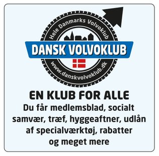 Dansk Volvoklub. En klub for alle
